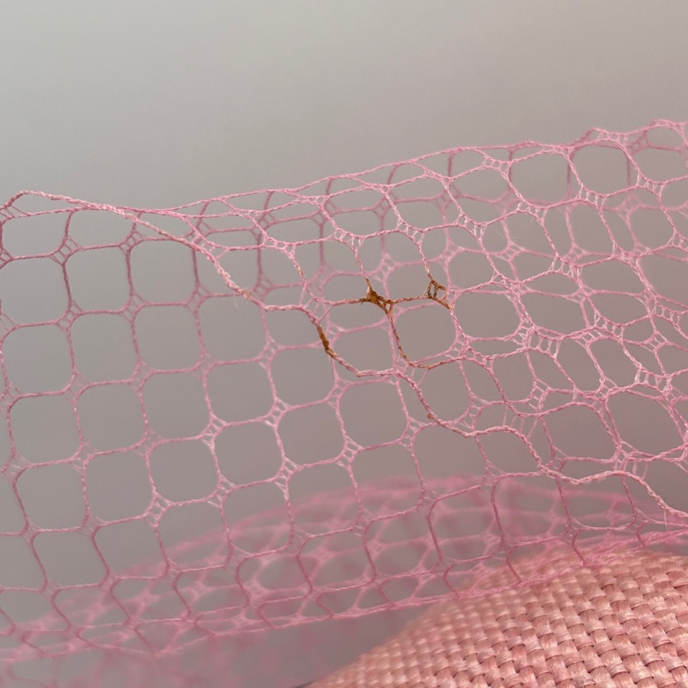 Vintage Ruth Alan Pillbox Hat with Birdcage - Picture 10 of 10